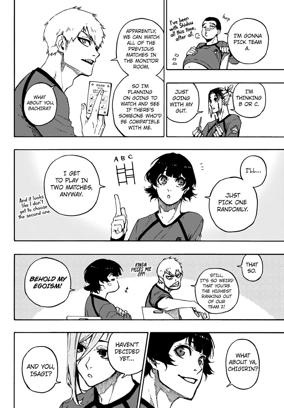 Read Blue lock En Manga Online