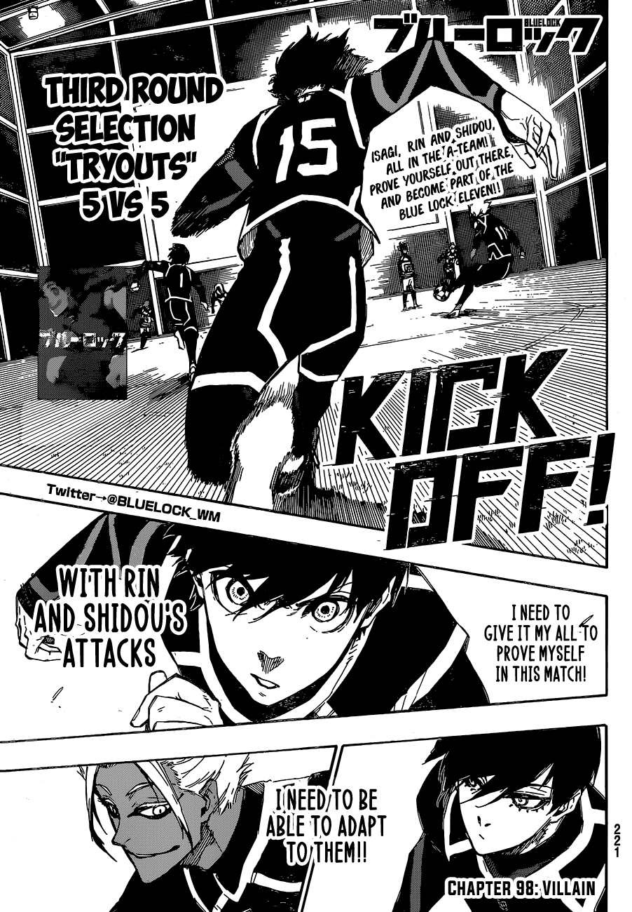 Read Blue lock En Manga Online
