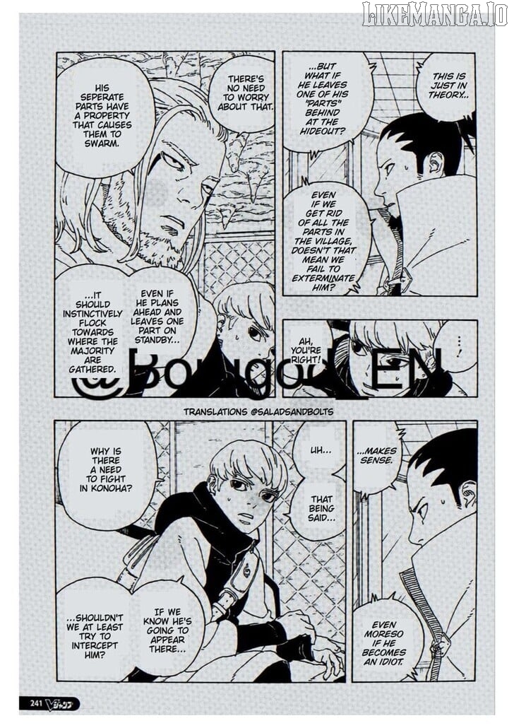 Read Boruto Two Blue Vortex En Manga Online