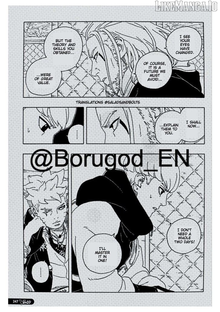 Read Boruto Two Blue Vortex En Manga Online