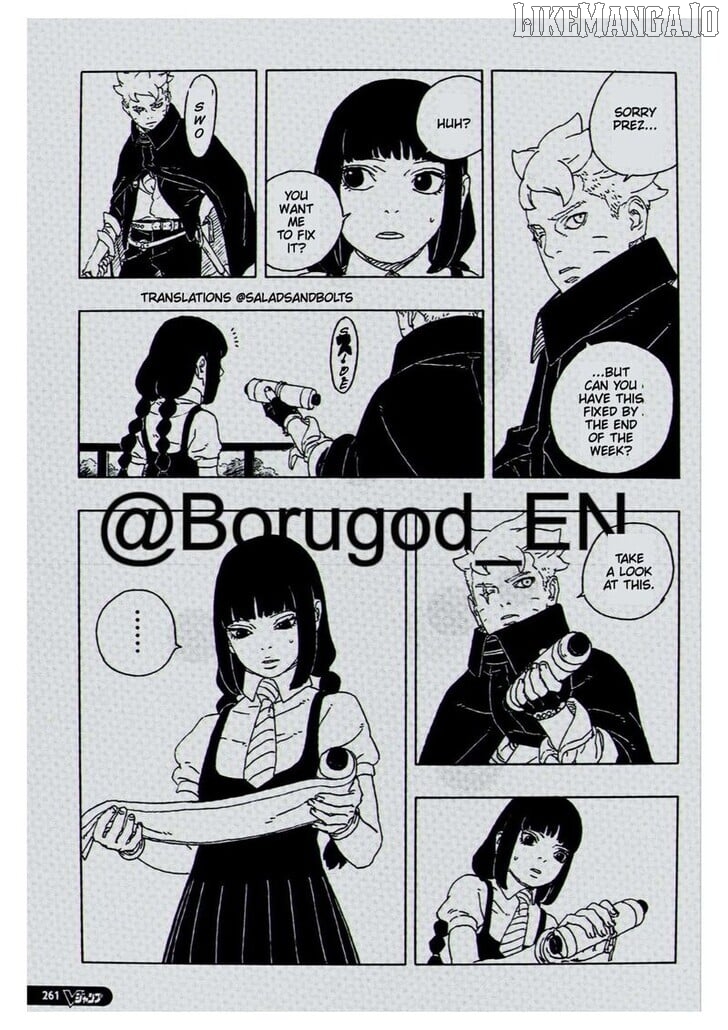 Read Boruto Two Blue Vortex En Manga Online