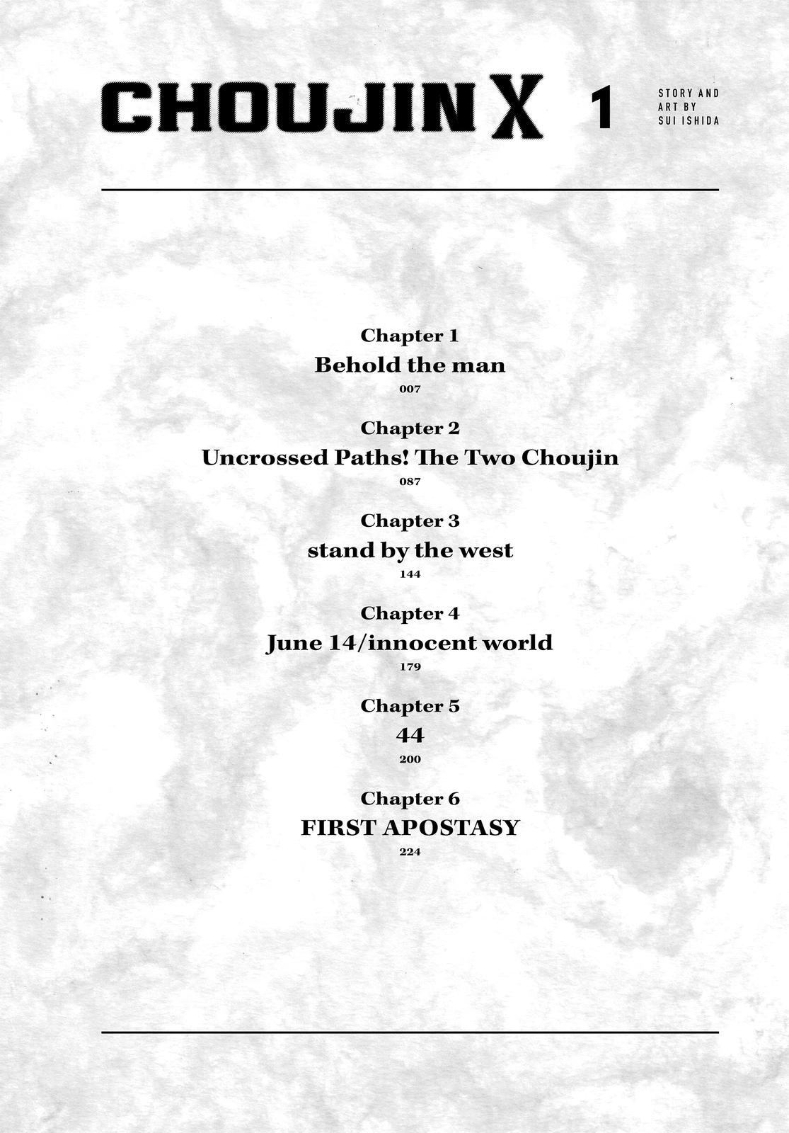 Read Choujin X En Manga Online