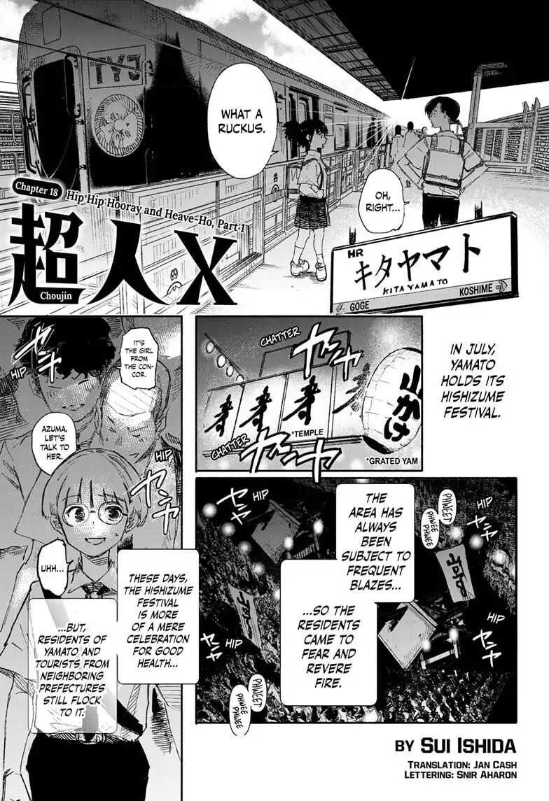 Read Choujin X En Manga Online