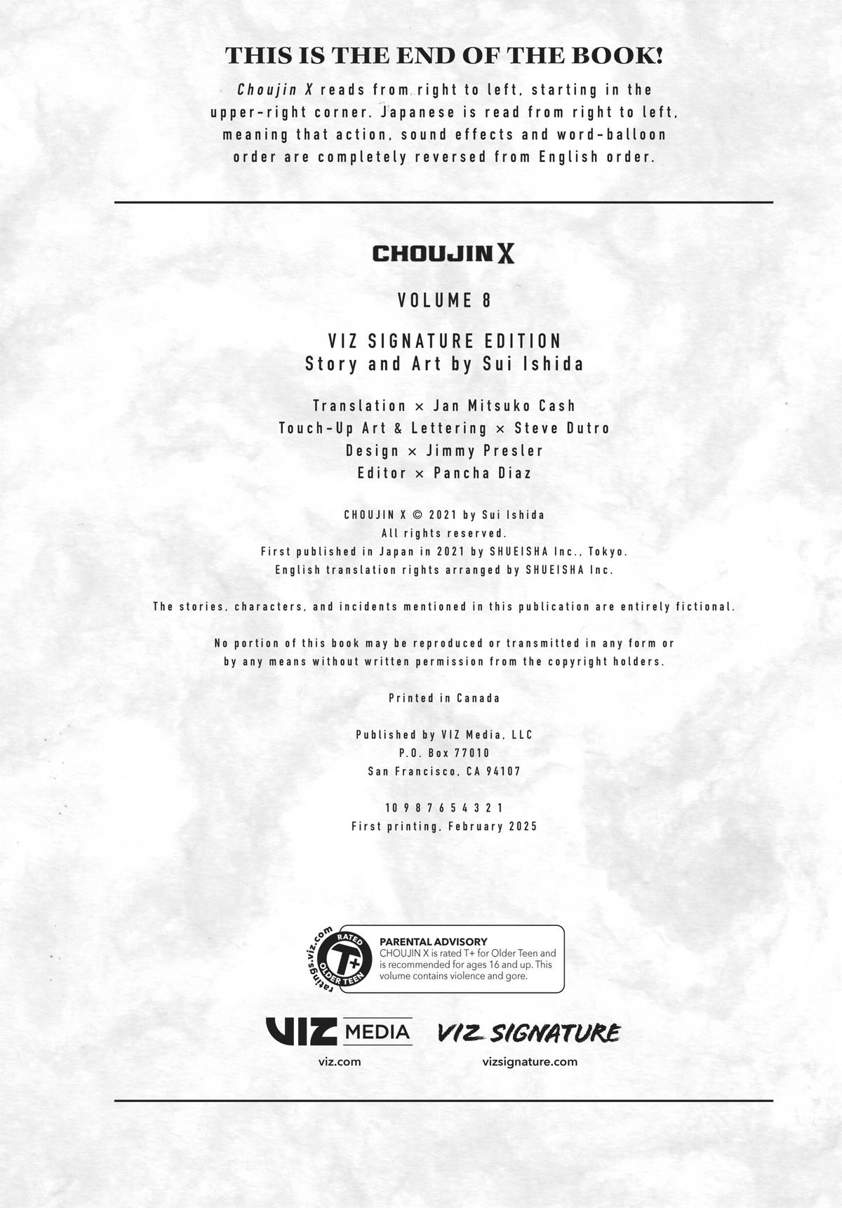 Read Choujin X En Manga Online