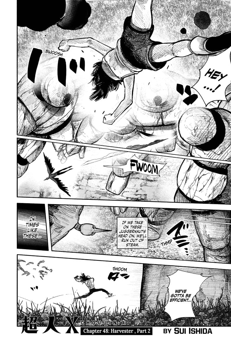 Read Choujin X En Manga Online