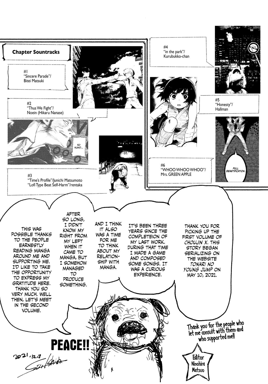 Read Choujin X En Manga Online
