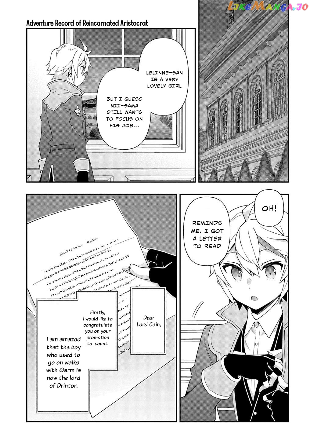 Read Chronicles of an Aristocrat Reborn in Another World En Manga Online
