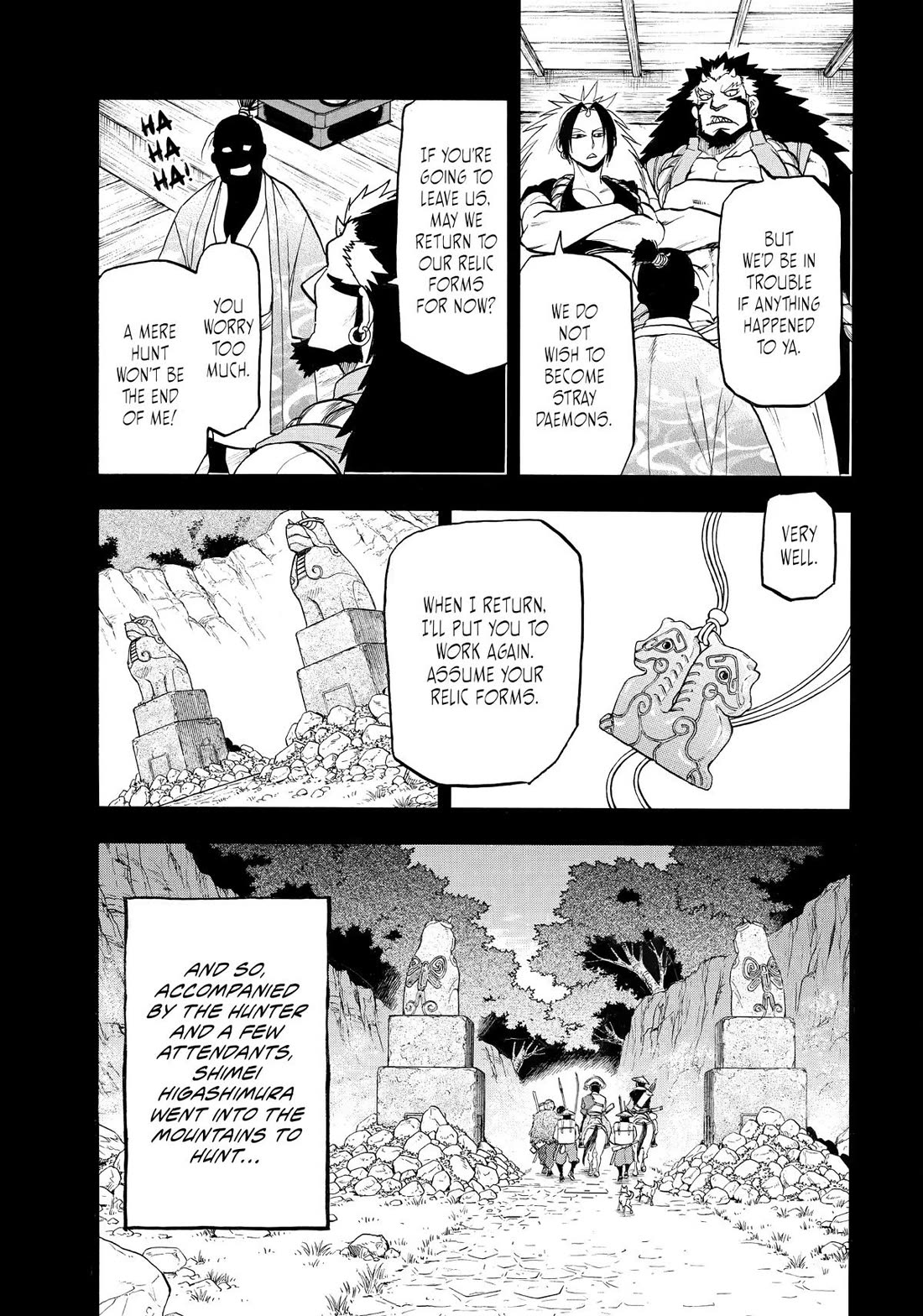 Read Daemons of the Shadow Realm En Manga Online