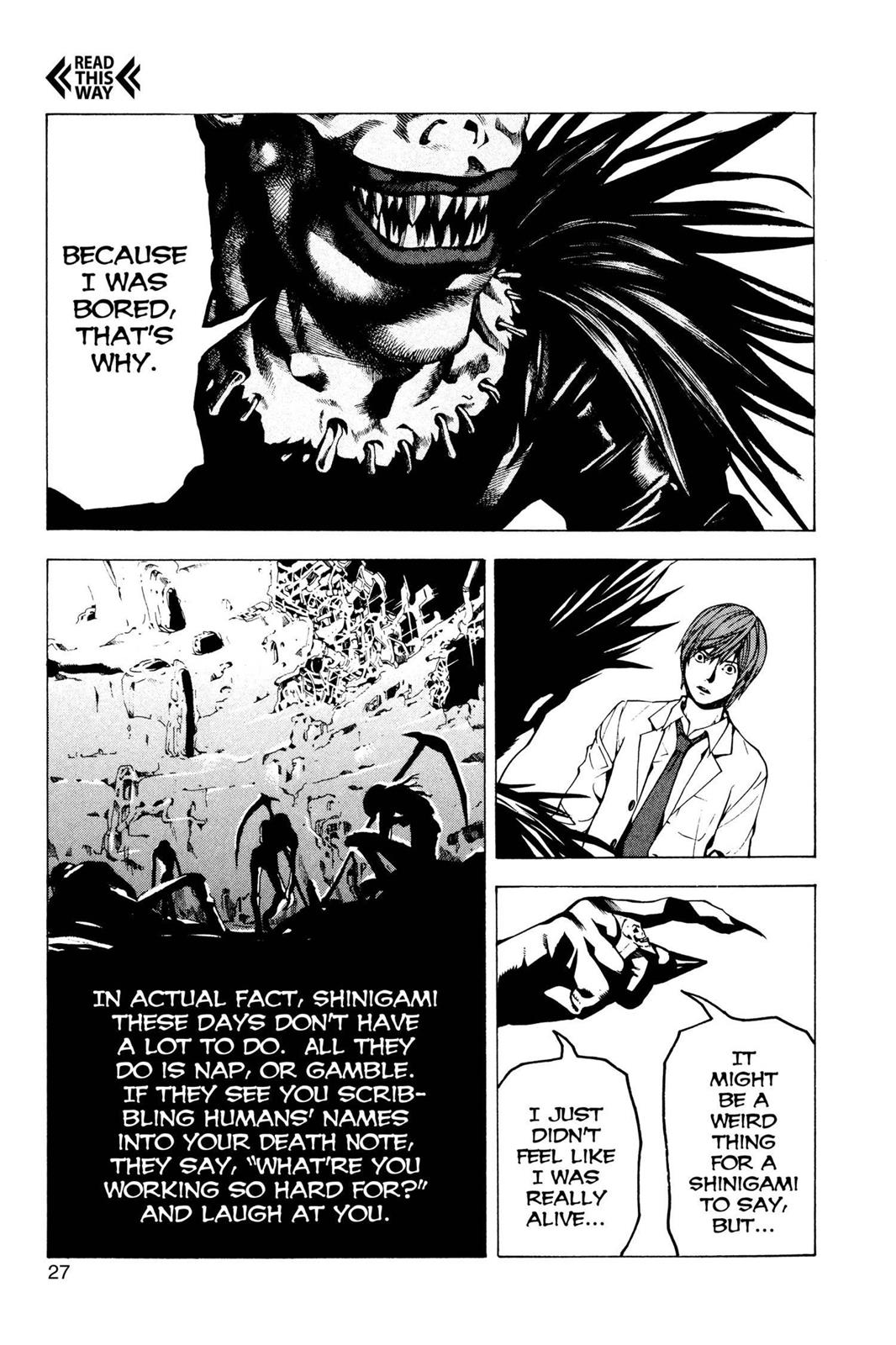 Read Death Note En Manga Online