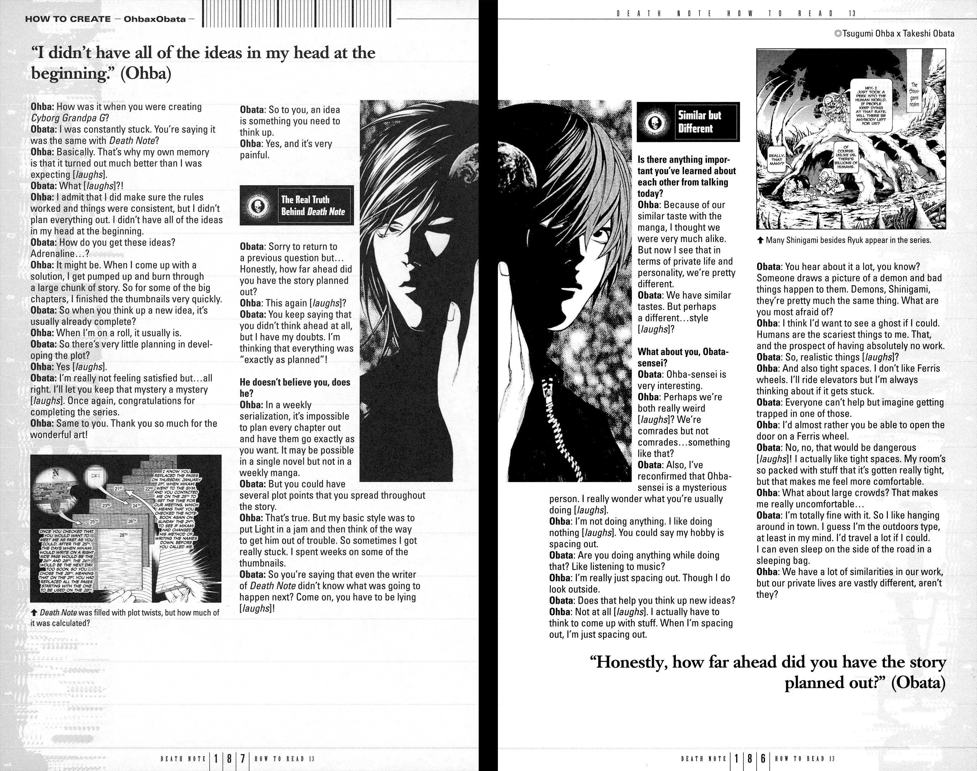 Read Death Note En Manga Online