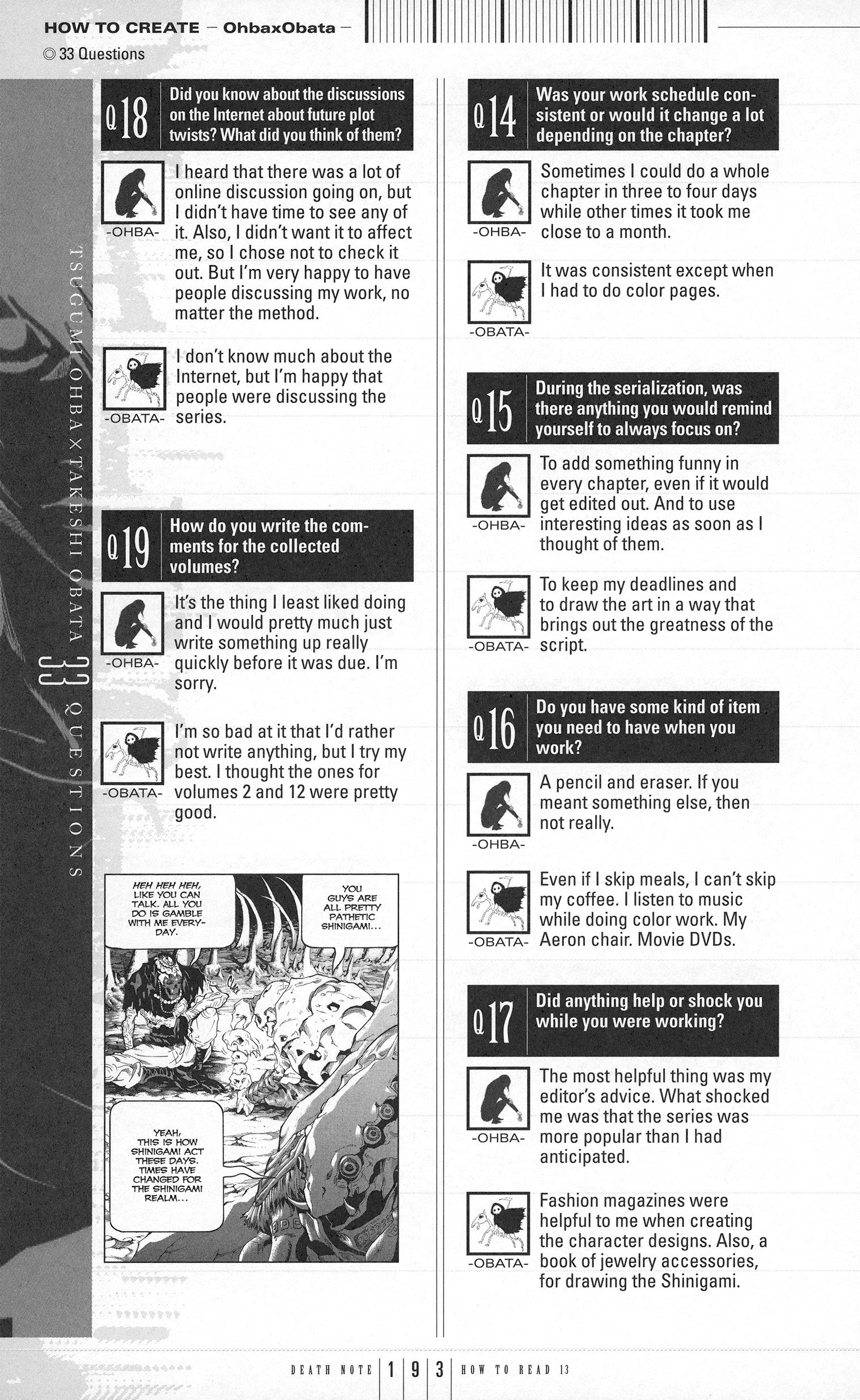 Read Death Note En Manga Online