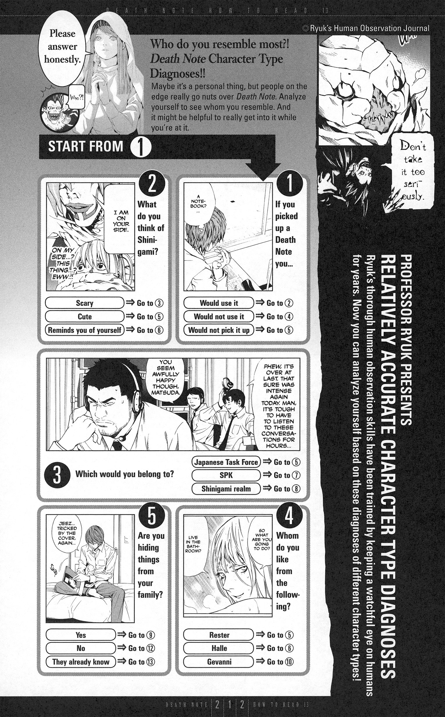 Read Death Note En Manga Online