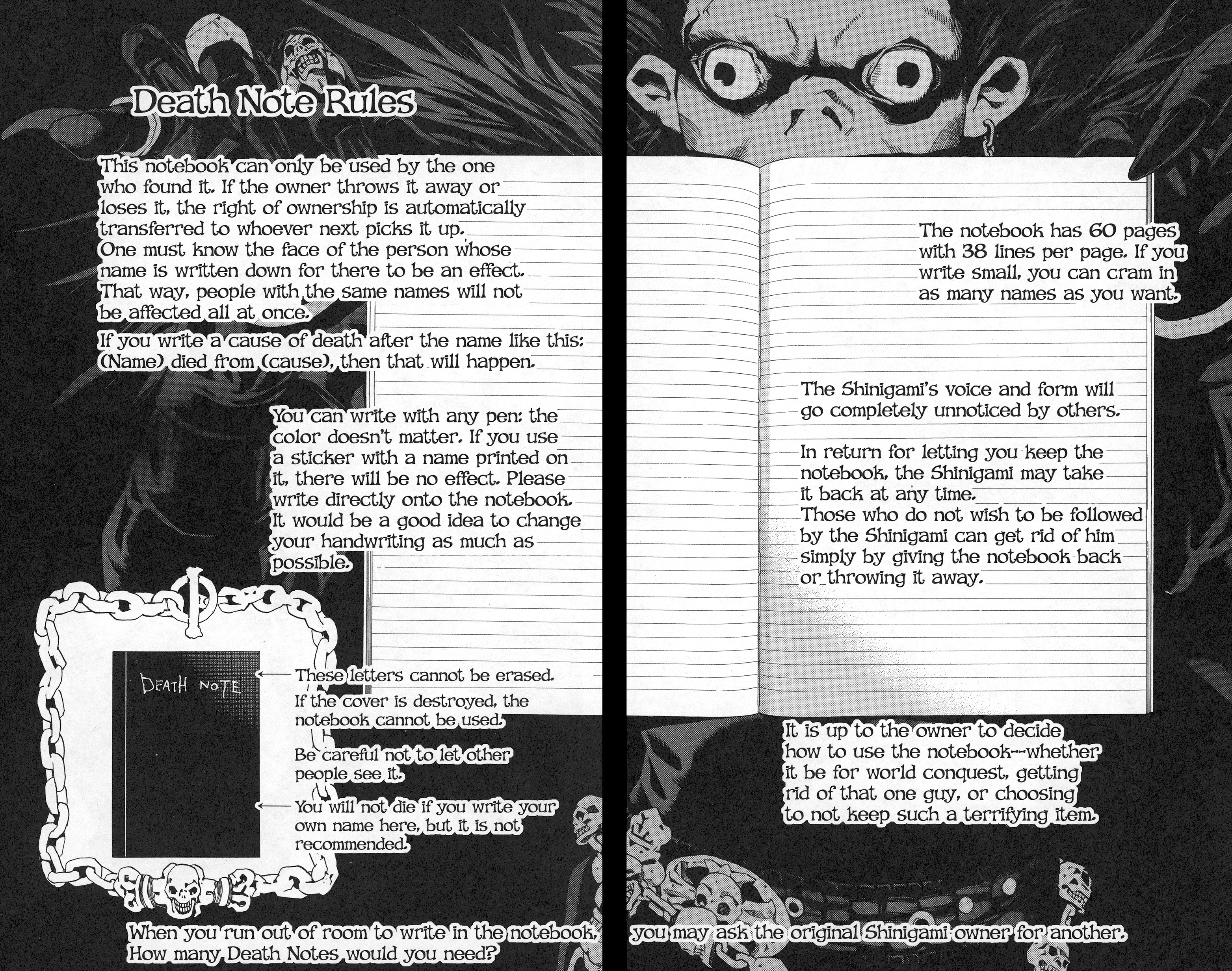 Read Death Note En Manga Online
