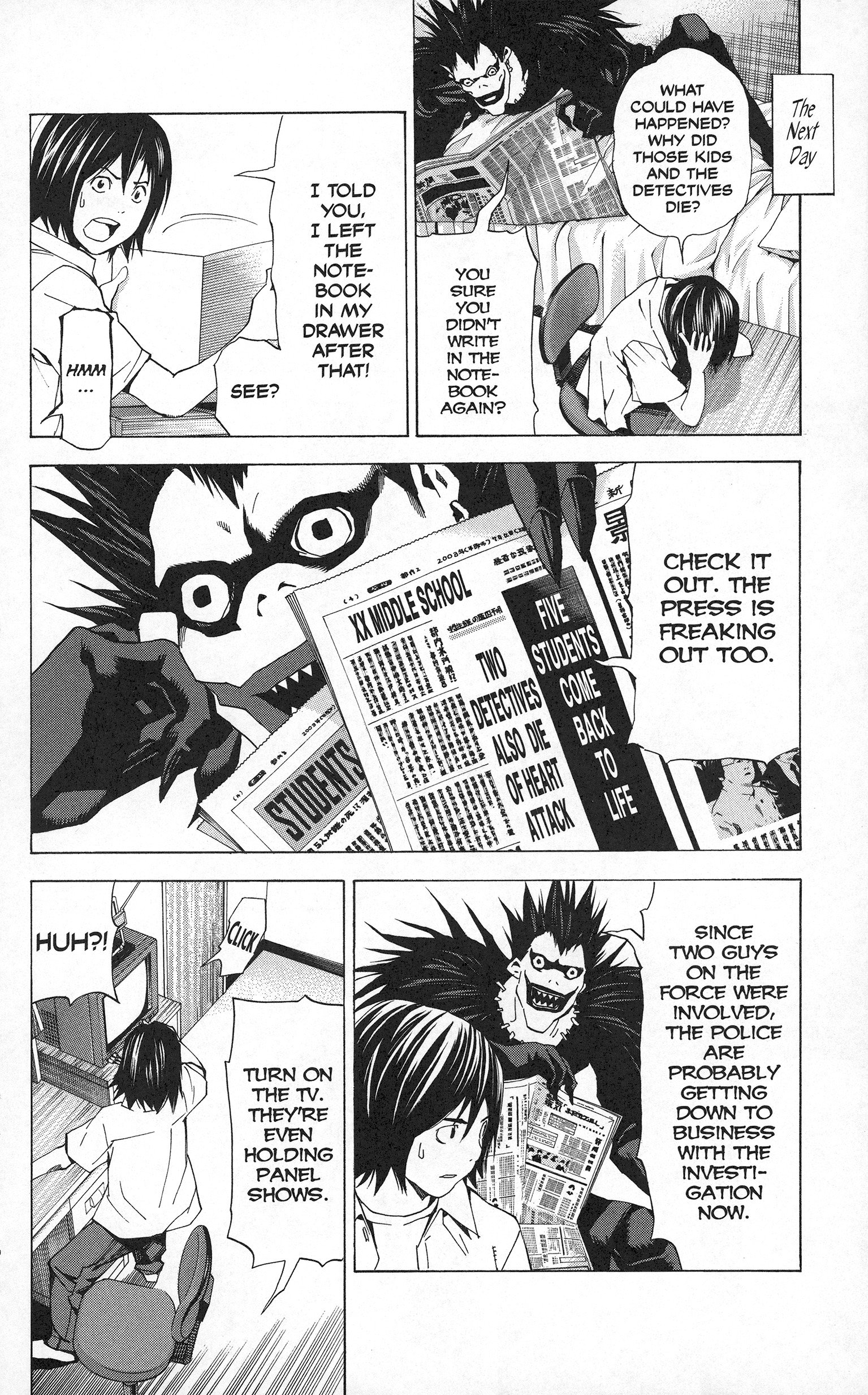 Read Death Note En Manga Online