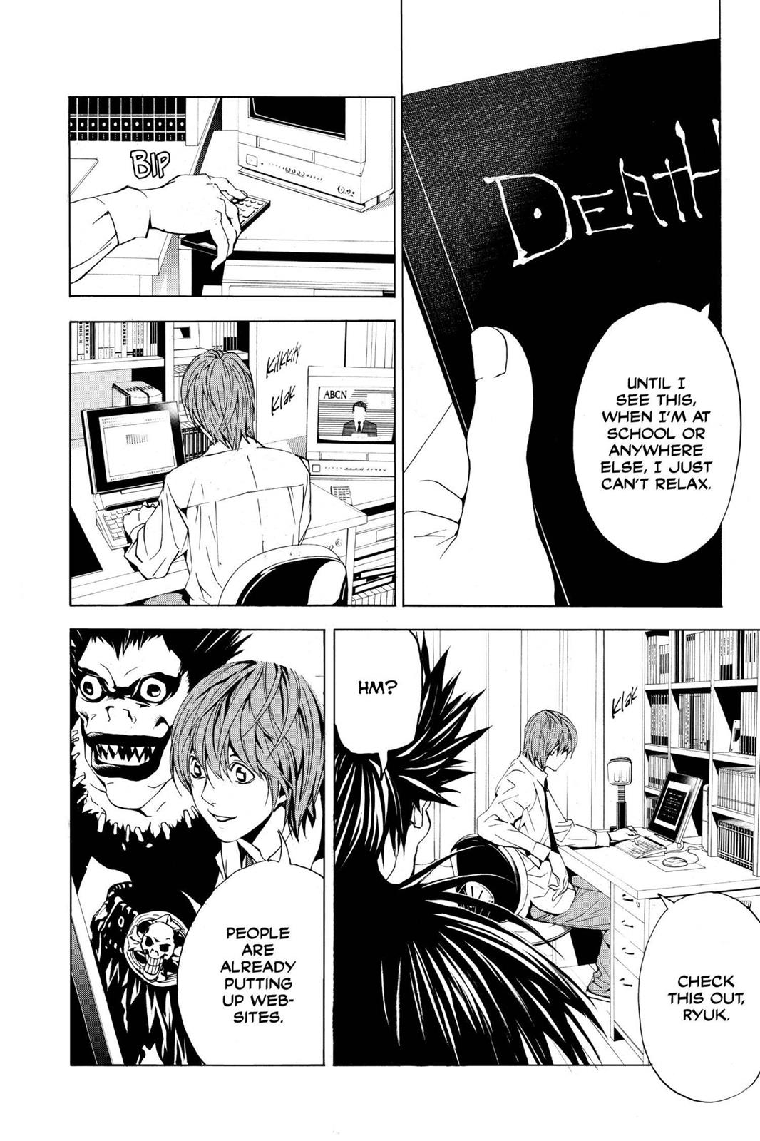 Read Death Note En Manga Online