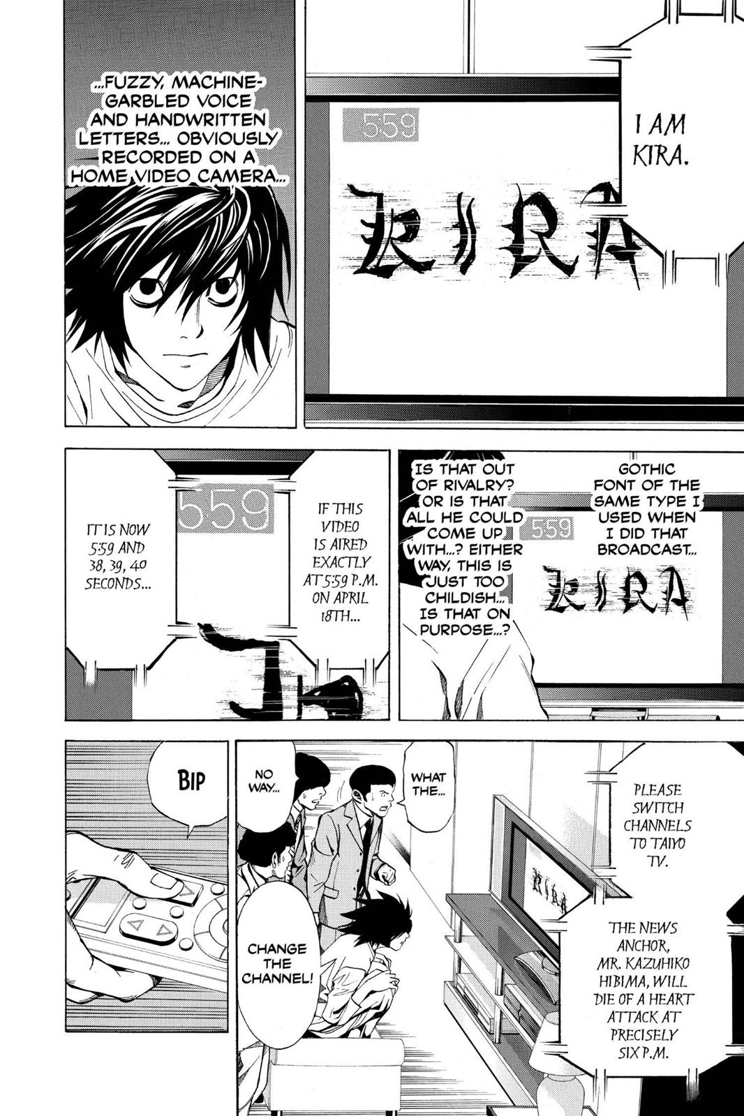 Read Death Note En Manga Online