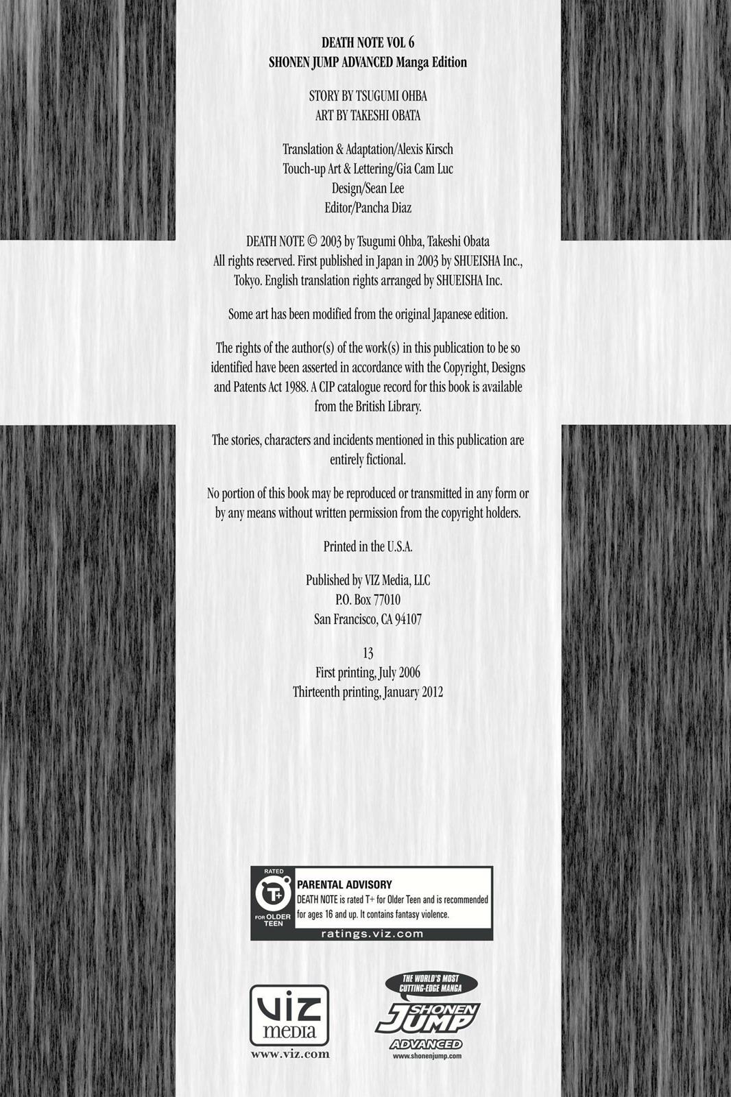 Read Death Note En Manga Online