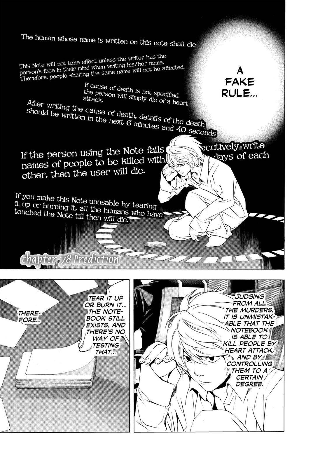 Read Death Note En Manga Online