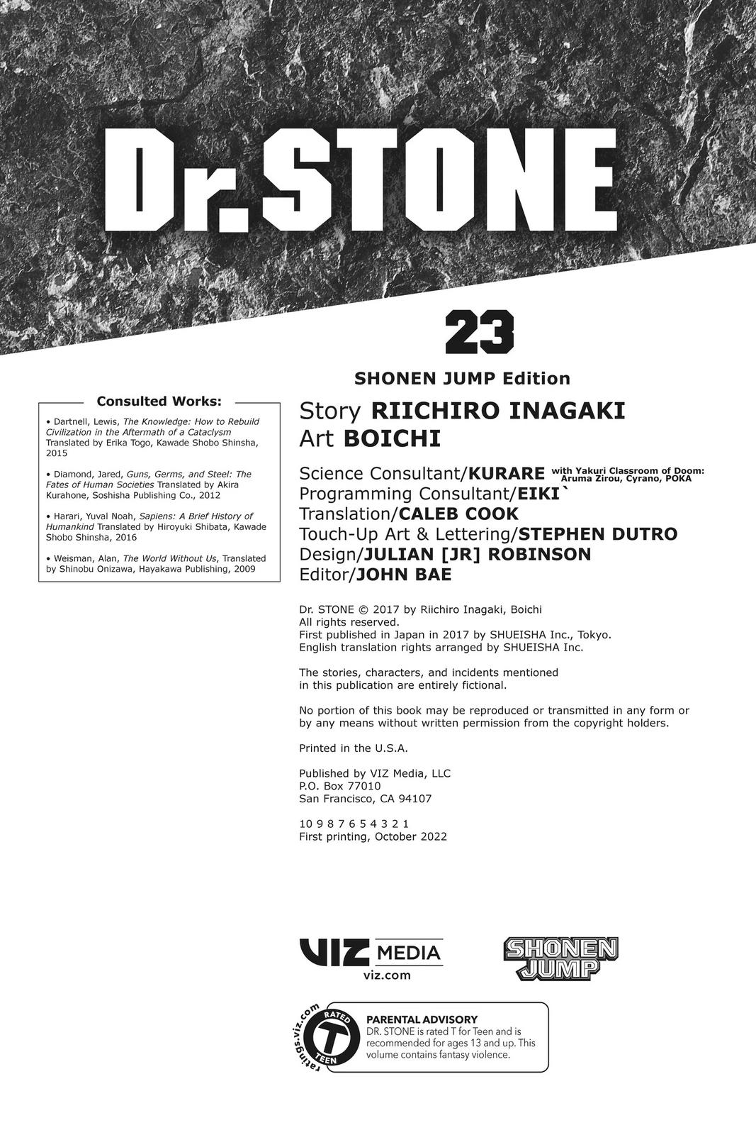 Read Dr Stone En Manga Online