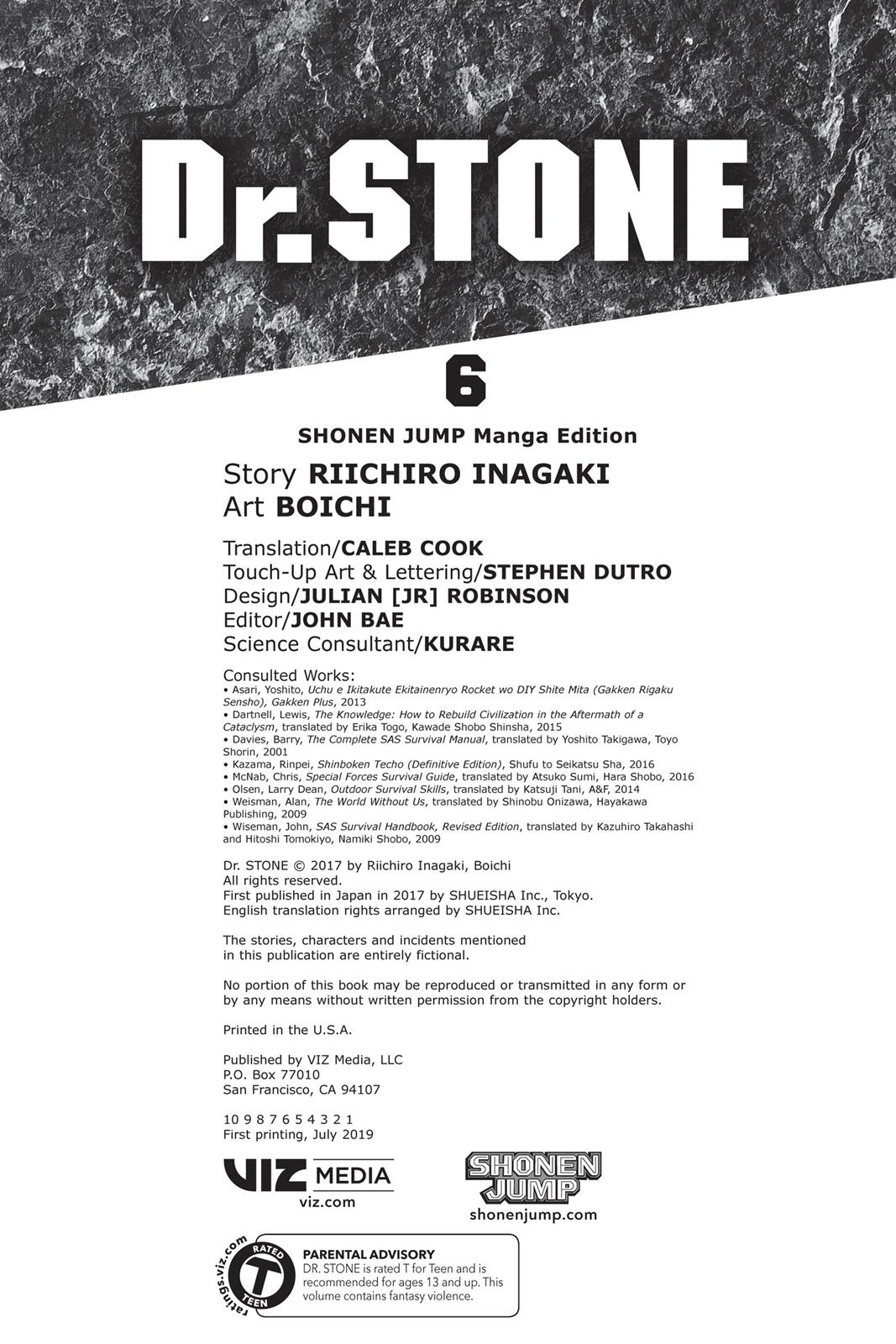 Read Dr Stone En Manga Online