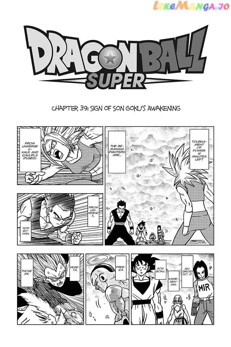 Read Dragon Ball Super En Manga Online