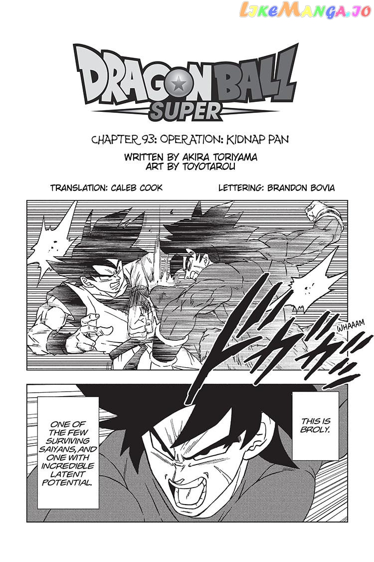 Read Dragon Ball Super En Manga Online