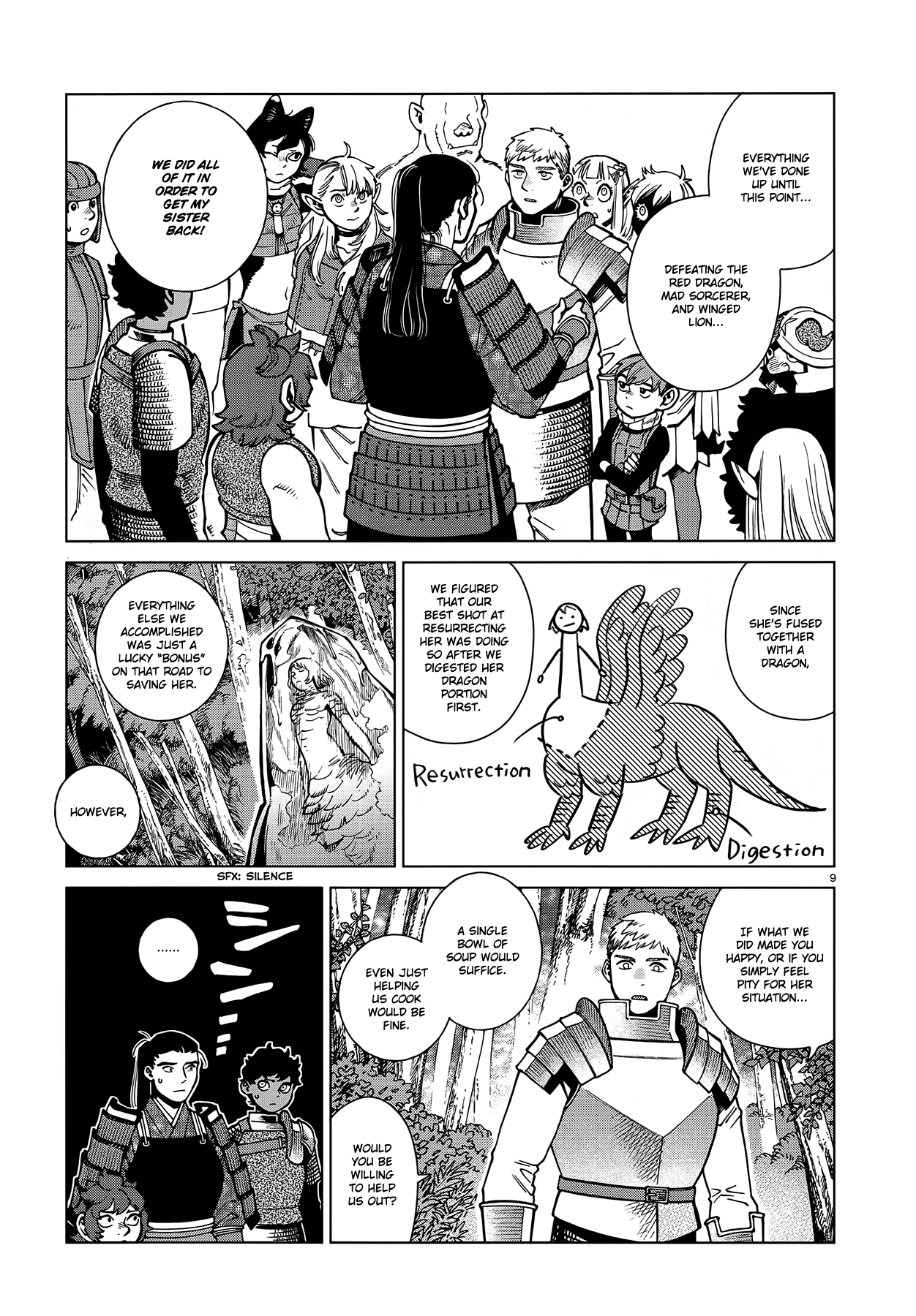 Read Dungeon Meshi En Manga Online