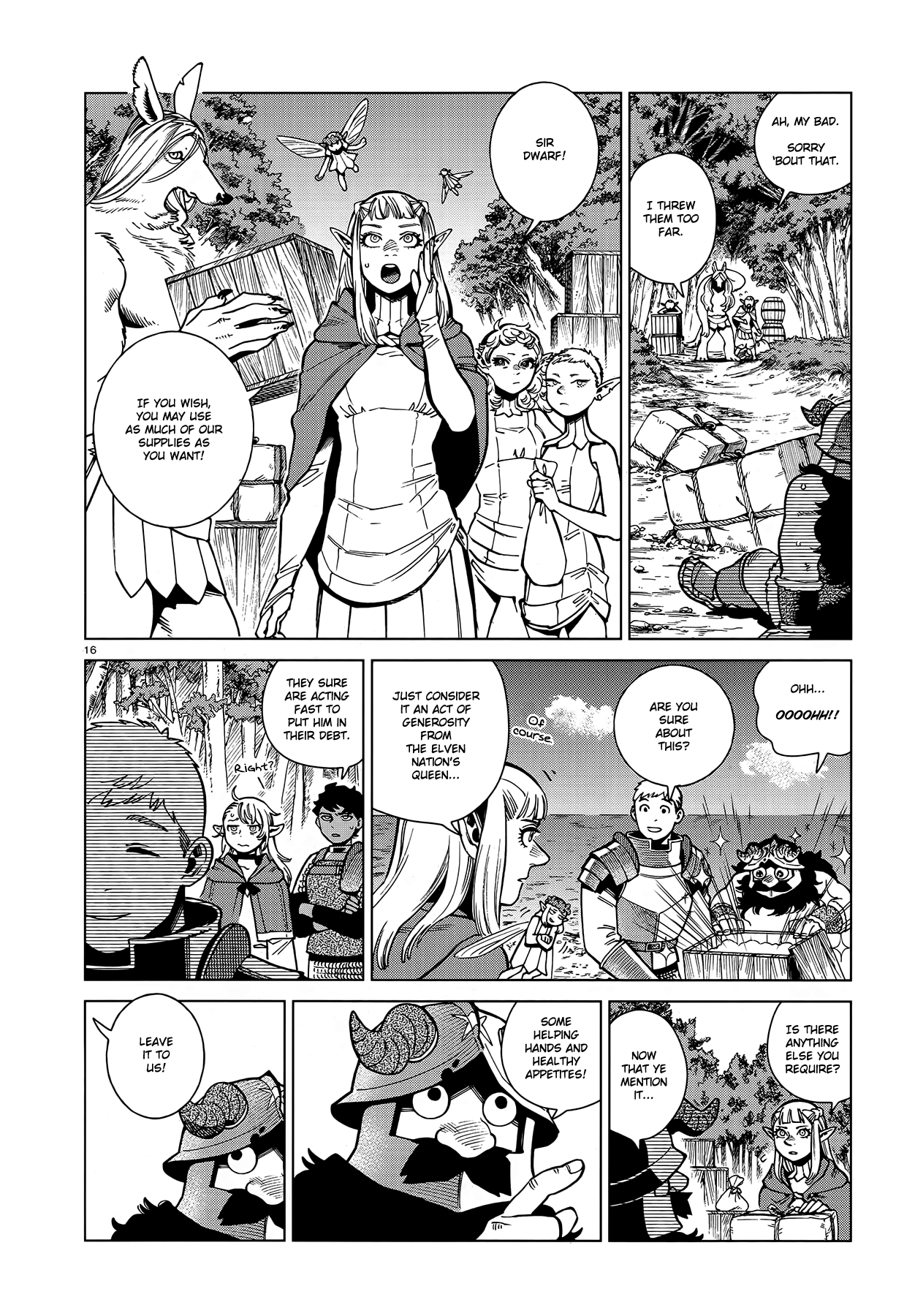 Read Dungeon Meshi En Manga Online
