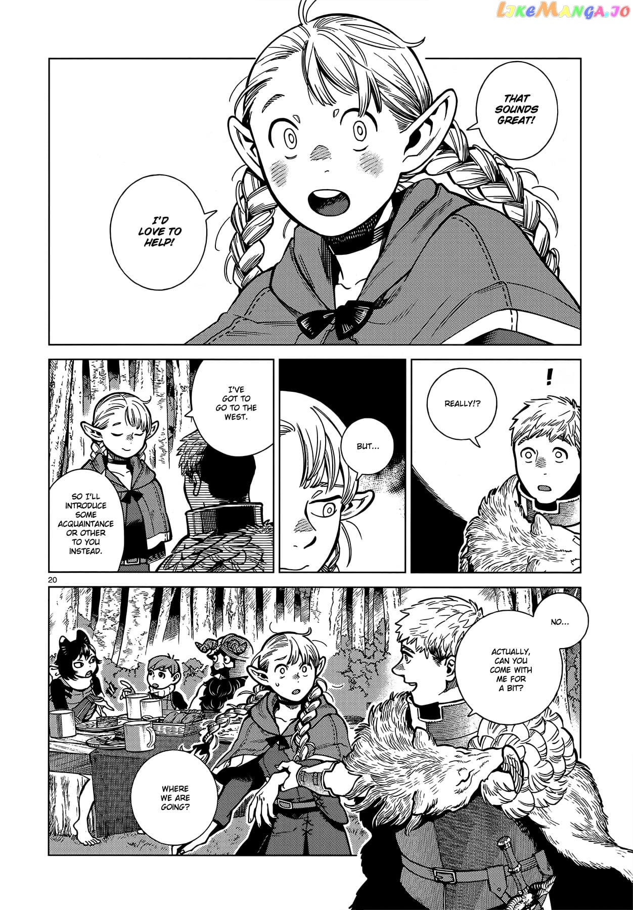 Read Dungeon Meshi En Manga Online
