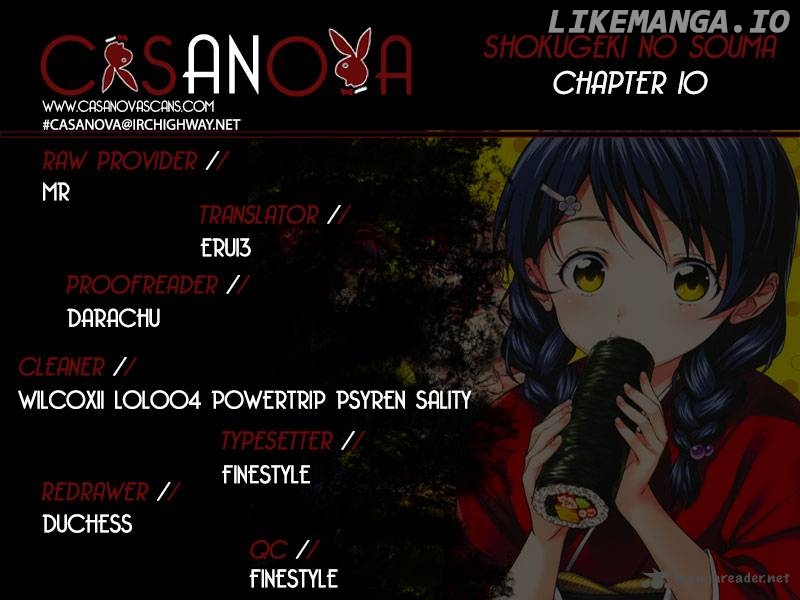 Read Food Wars Shokugeki no Soma En Manga Online