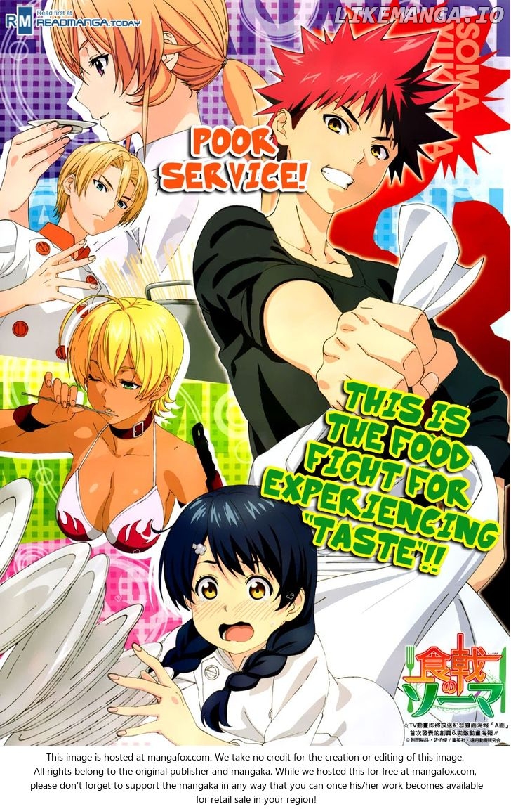 Read Food Wars Shokugeki no Soma En Manga Online