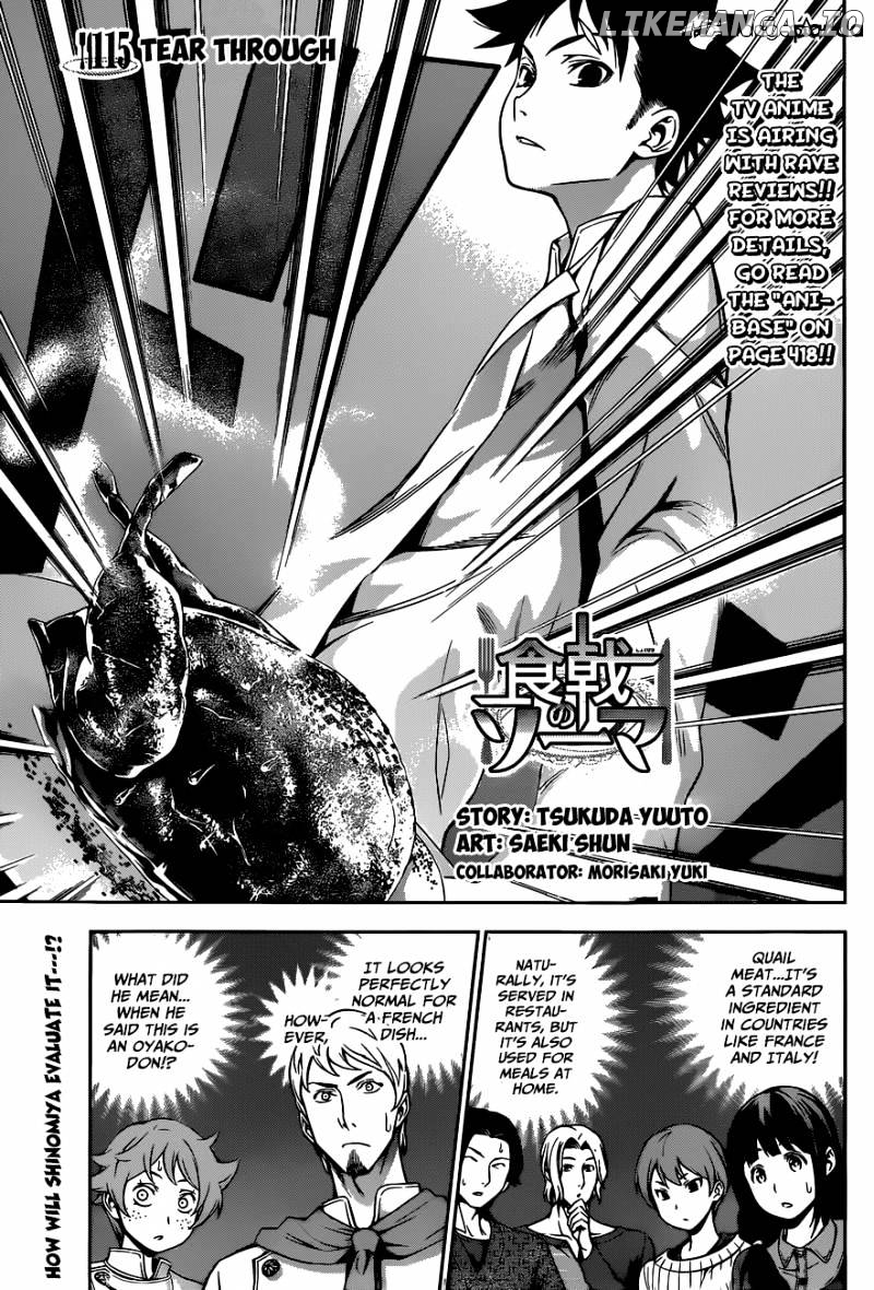 Read Food Wars Shokugeki no Soma En Manga Online
