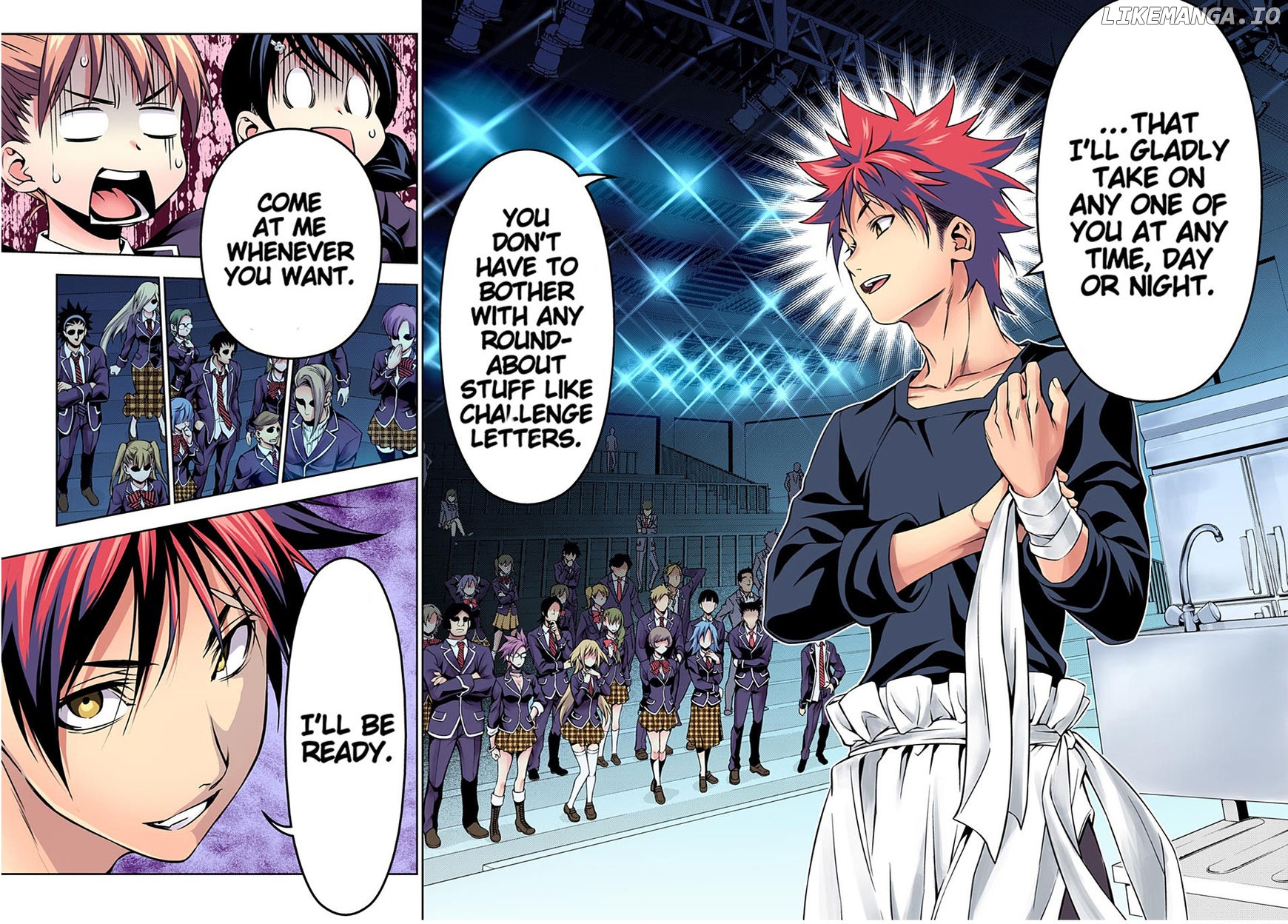 Read Food Wars Shokugeki no Soma En Manga Online