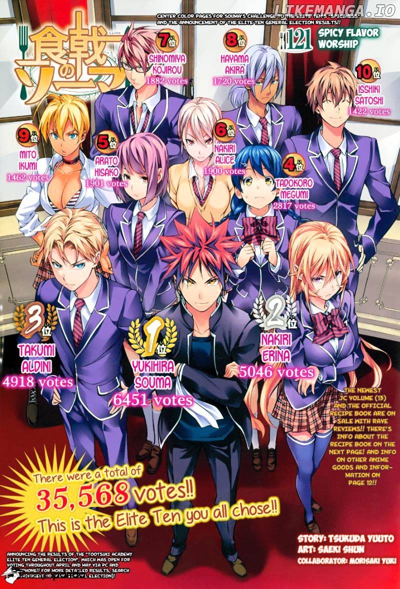 Read Food Wars Shokugeki no Soma En Manga Online