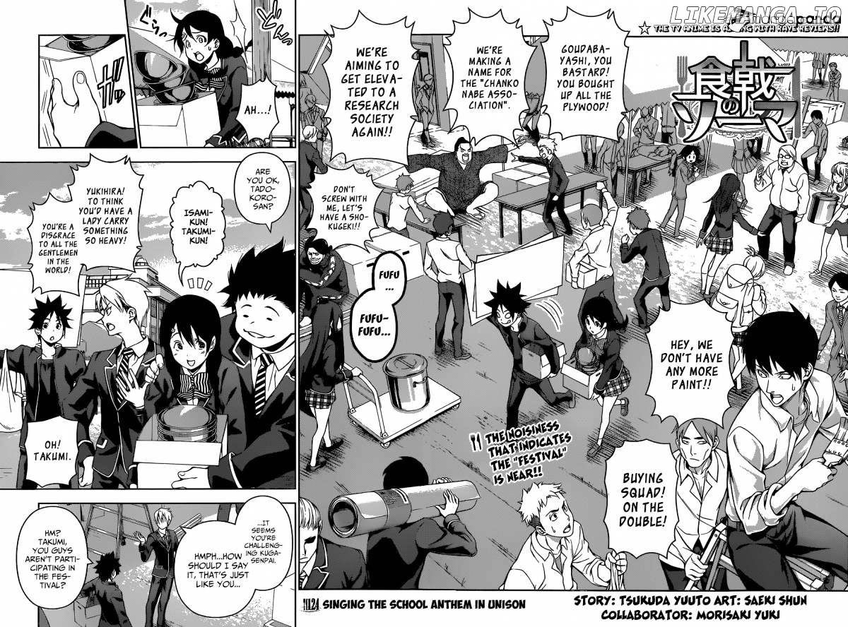 Read Food Wars Shokugeki no Soma En Manga Online