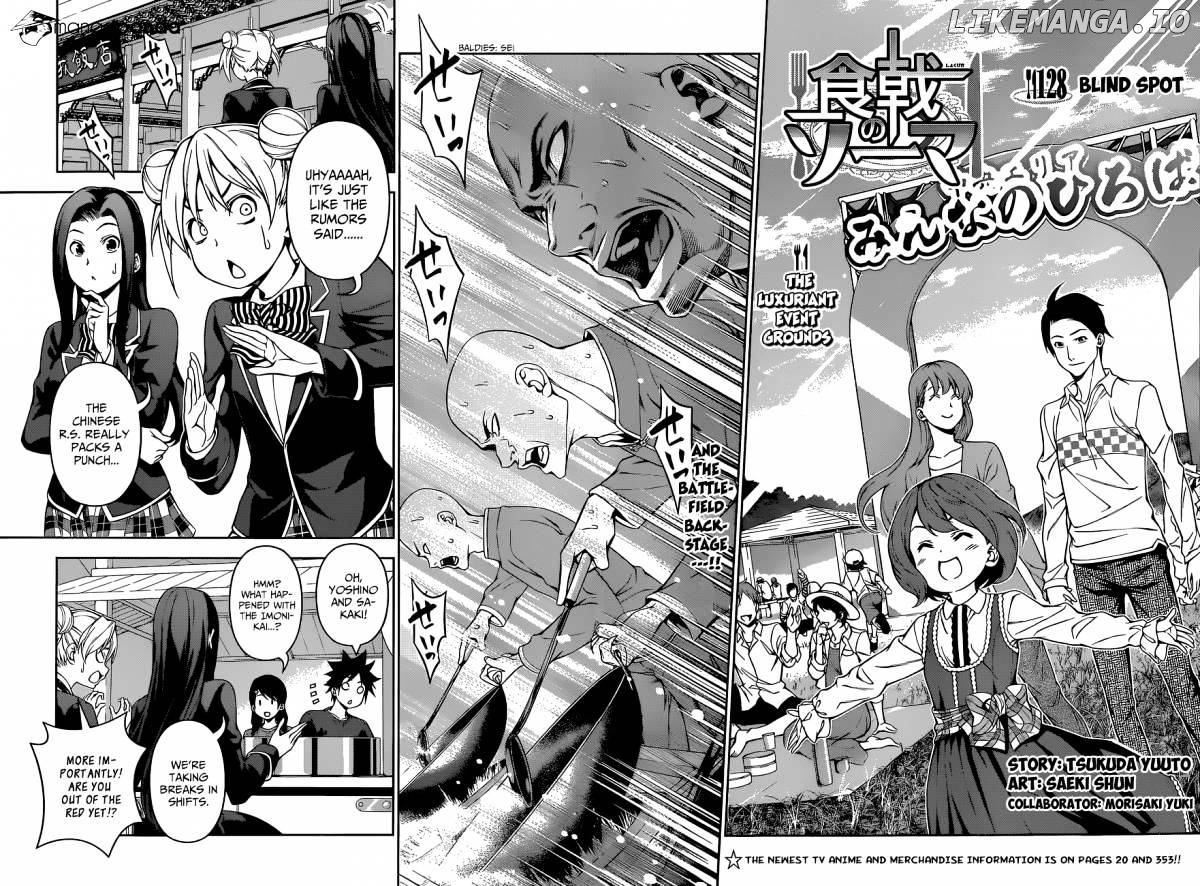 Read Food Wars Shokugeki no Soma En Manga Online