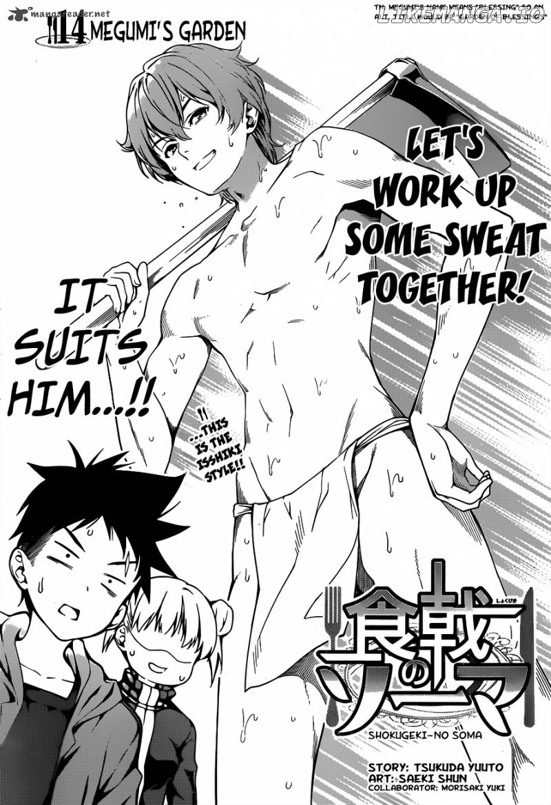 Read Food Wars Shokugeki no Soma En Manga Online