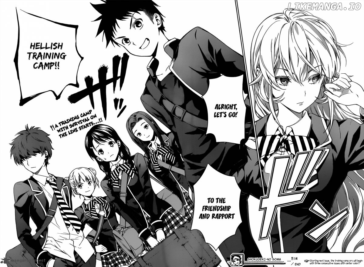 Read Food Wars Shokugeki no Soma En Manga Online