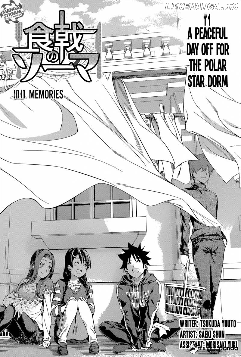 Read Food Wars Shokugeki no Soma En Manga Online