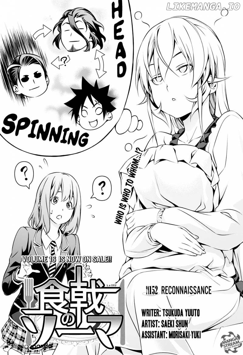 Read Food Wars Shokugeki no Soma En Manga Online