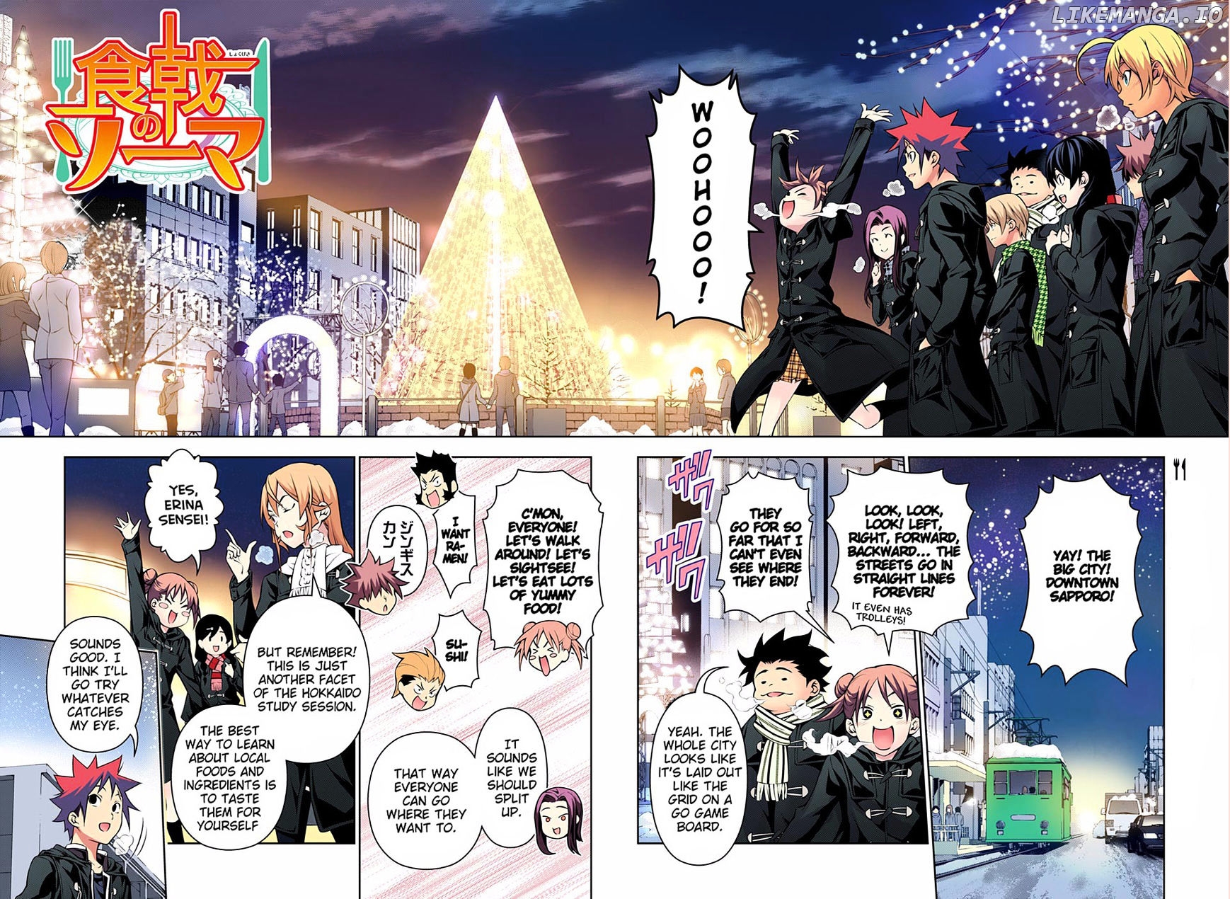 Read Food Wars Shokugeki no Soma En Manga Online