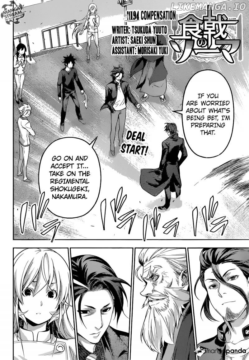 Read Food Wars Shokugeki no Soma En Manga Online