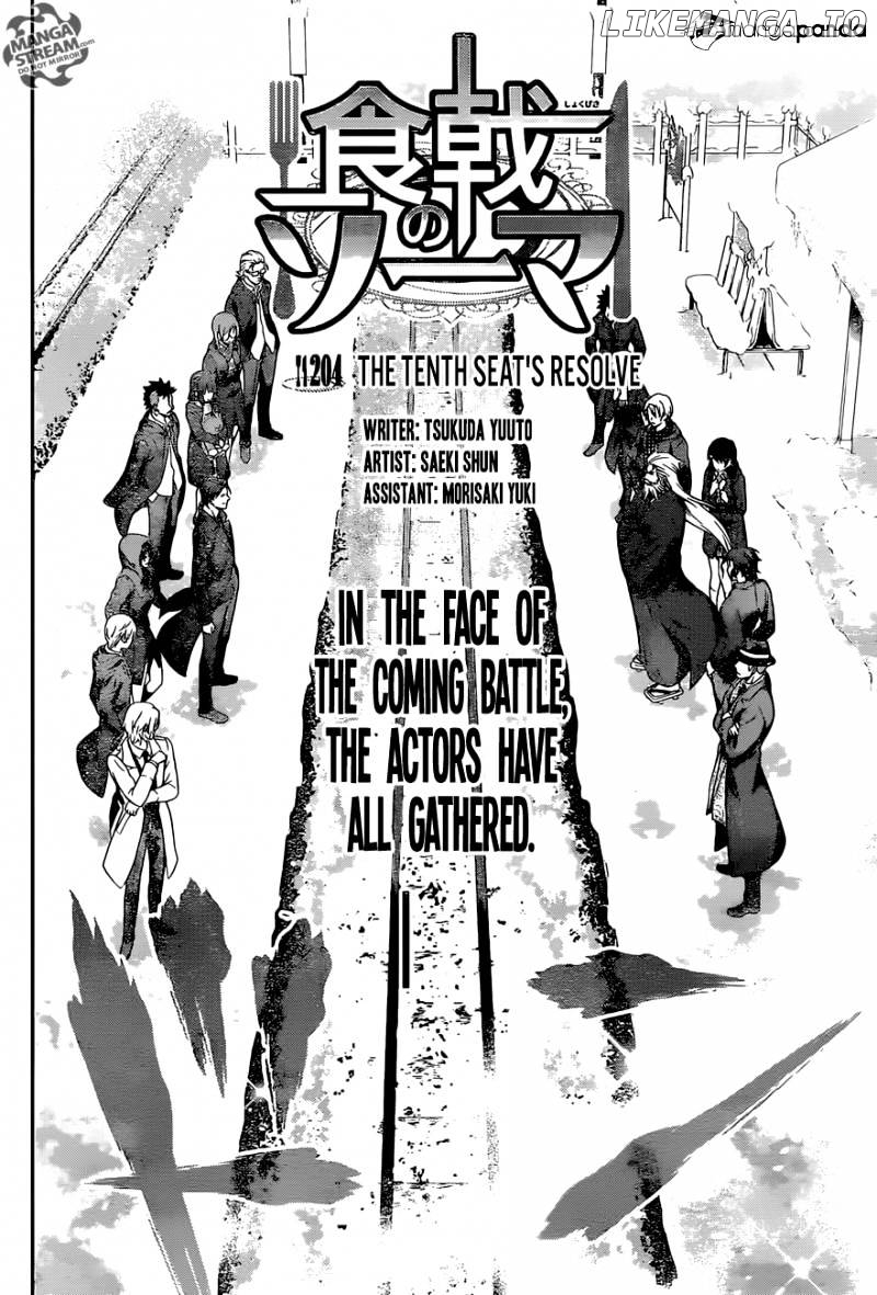Read Food Wars Shokugeki no Soma En Manga Online