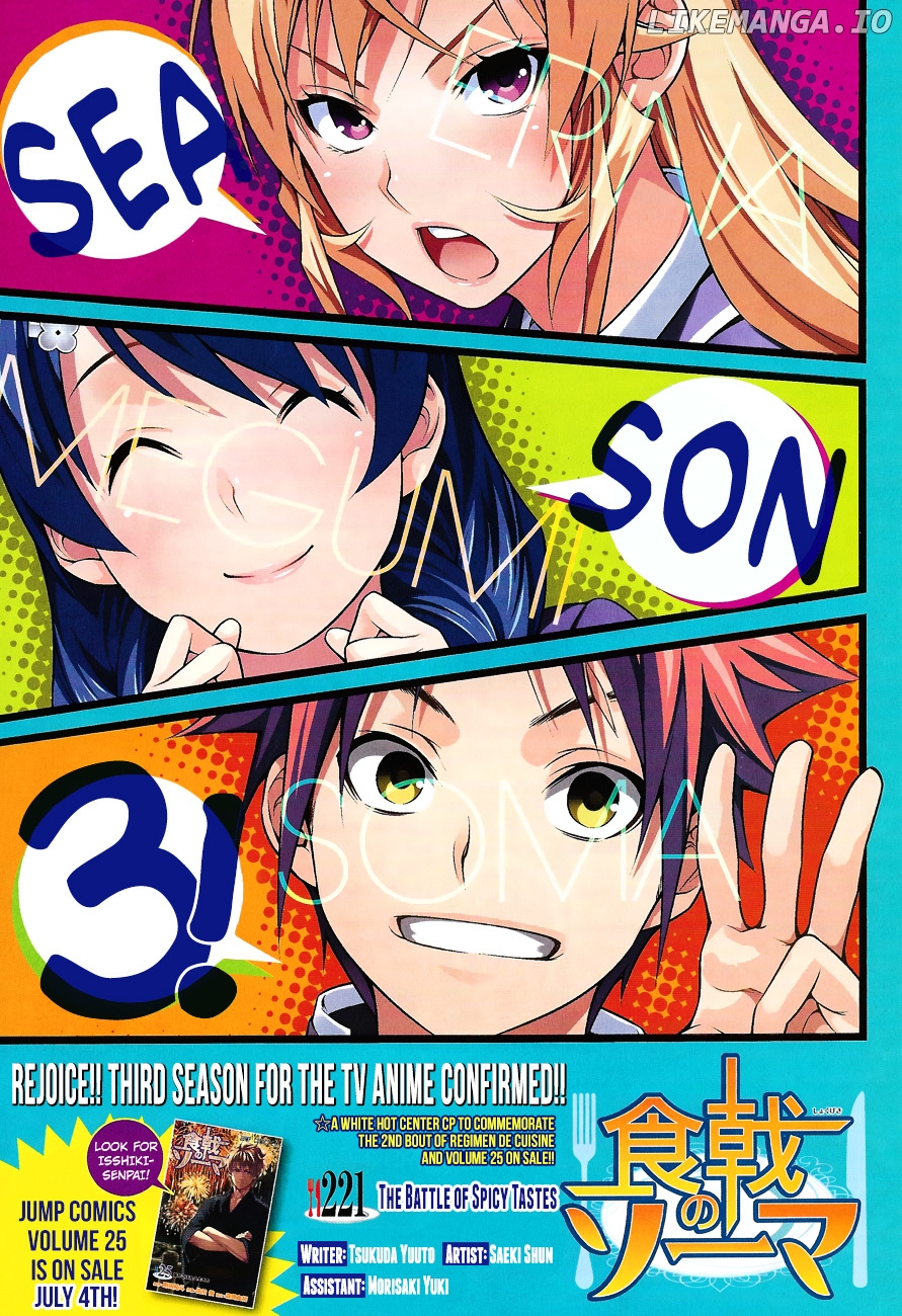 Read Food Wars Shokugeki no Soma En Manga Online
