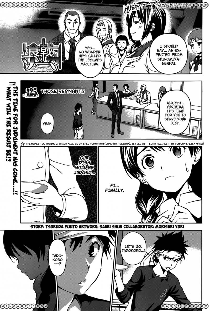 Read Food Wars Shokugeki no Soma En Manga Online