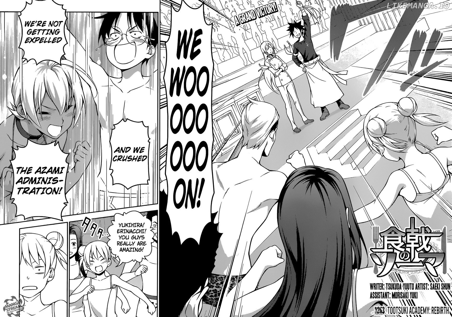 Read Food Wars Shokugeki no Soma En Manga Online