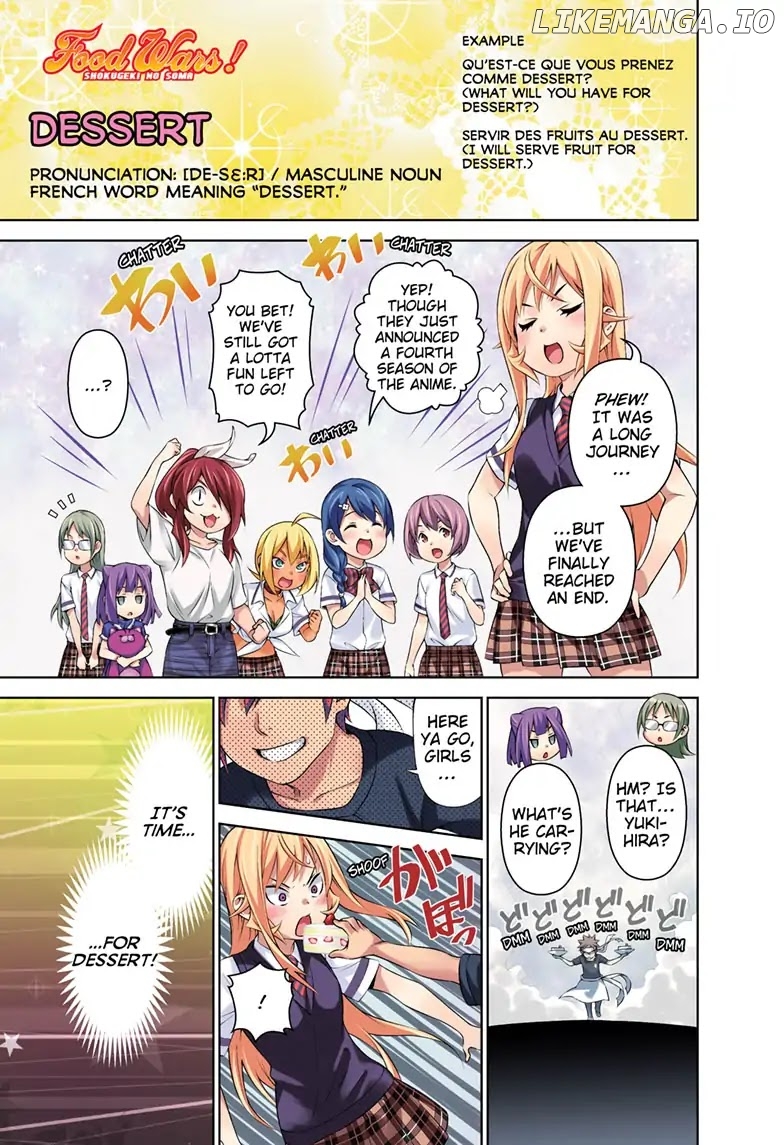 Read Food Wars Shokugeki no Soma En Manga Online