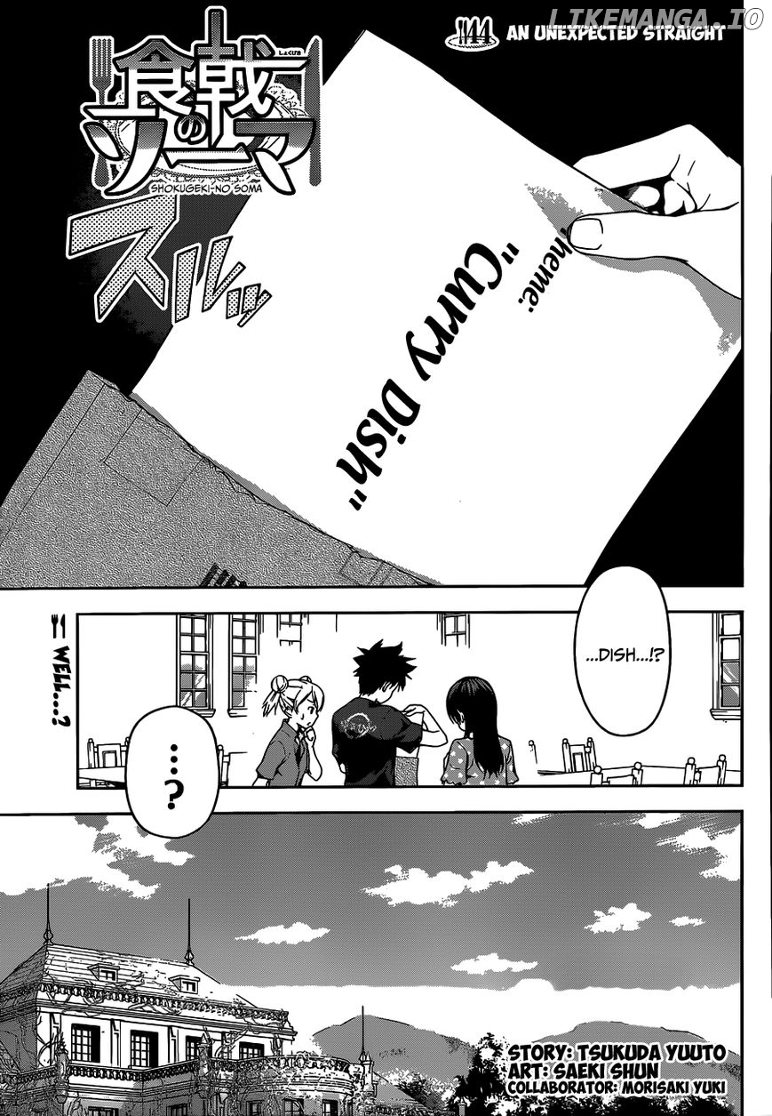 Read Food Wars Shokugeki no Soma En Manga Online