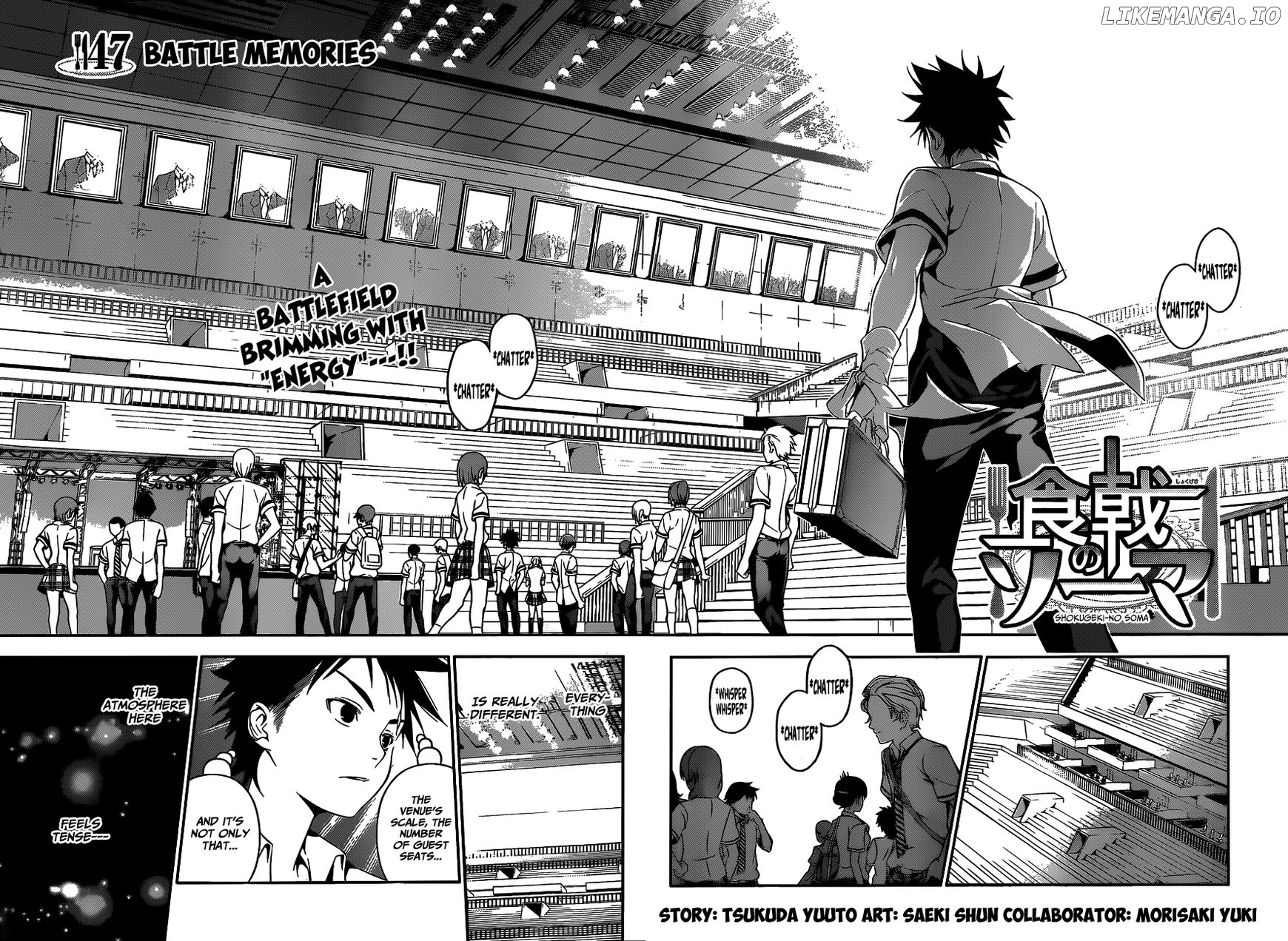 Read Food Wars Shokugeki no Soma En Manga Online