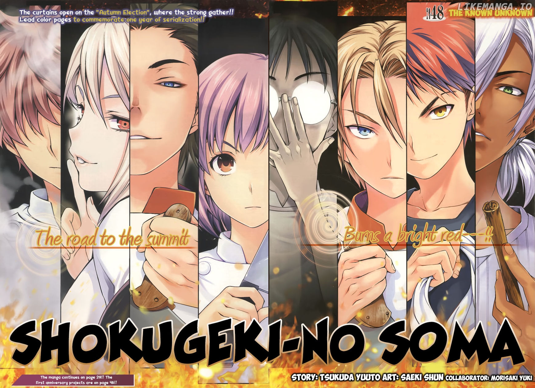 Read Food Wars Shokugeki no Soma En Manga Online